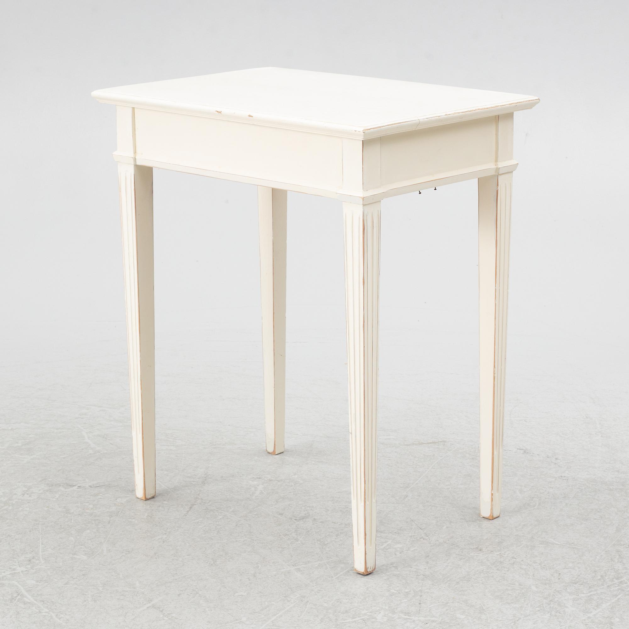 A table, circa 1900.