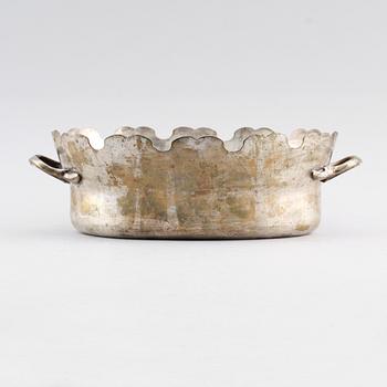 GLASSKÖLJARE, argent haché, 1700-tal.