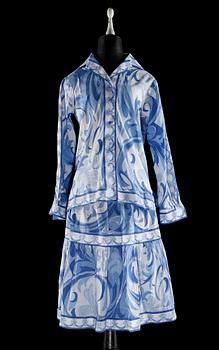 1343. A blouse and skirt by Emilio Pucci.