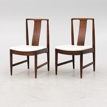 Six mid century modern dining chairs by John Stuart Inc, Grand Rapids, USA, 1950's.