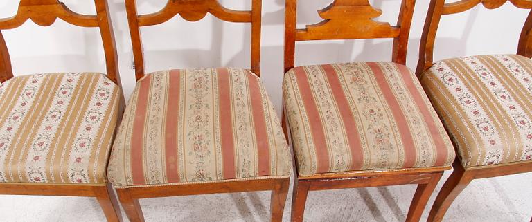 STOLAR, 4 st, biedermeier, 1800-tal.