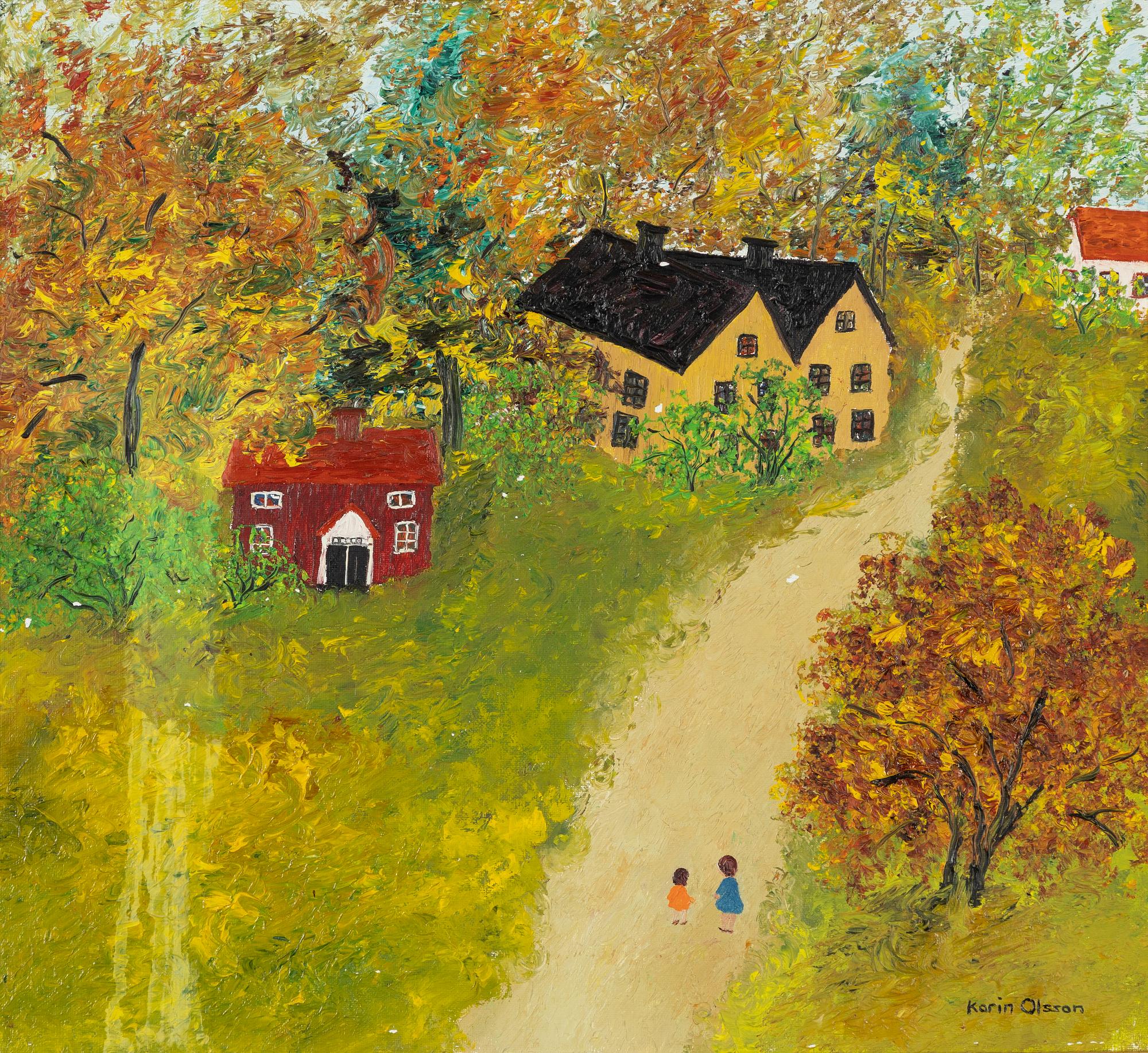 Karin Olsson, 'Gammelgårdsbacken'.