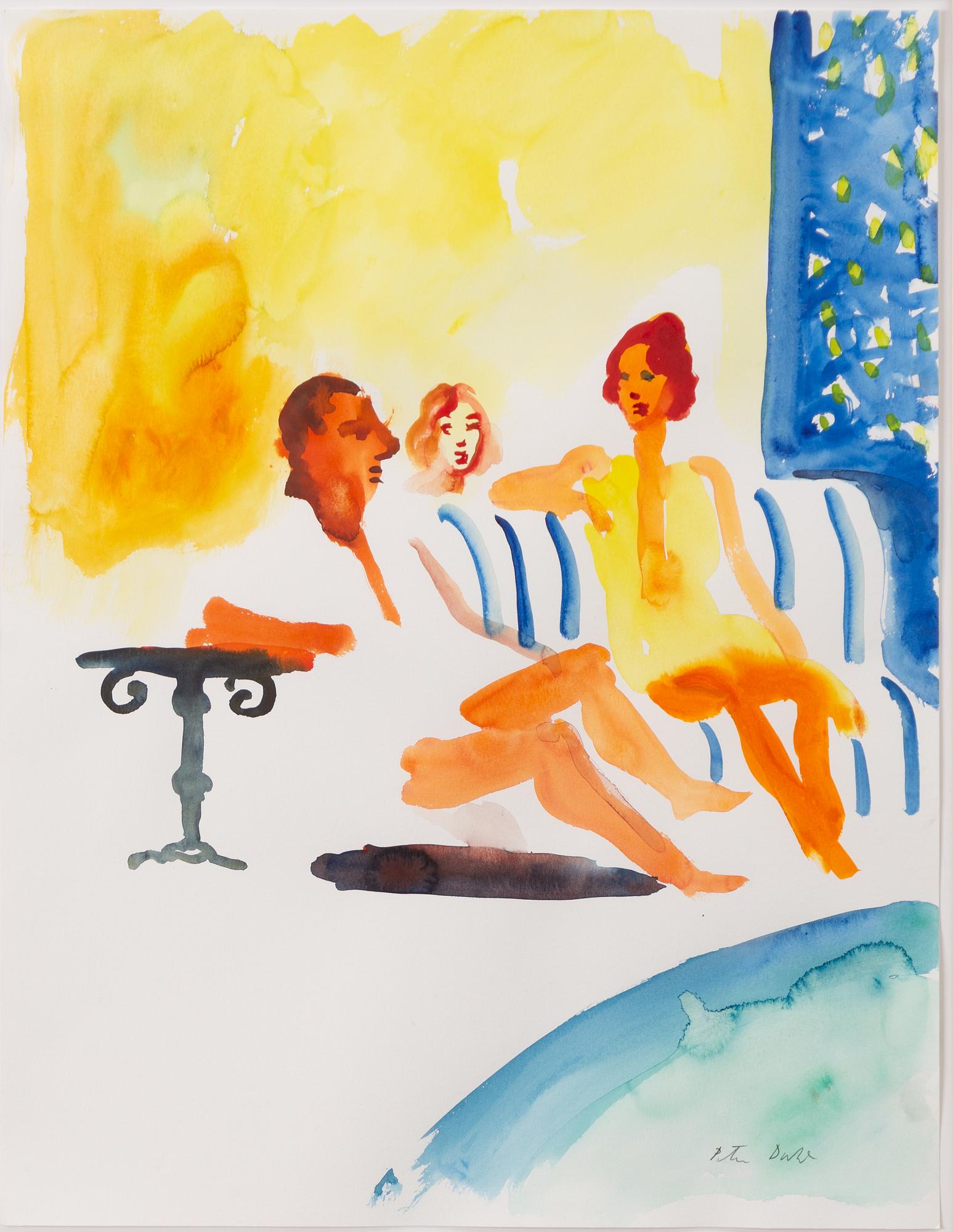 Peter Dahl, Conversation on the Sofa.