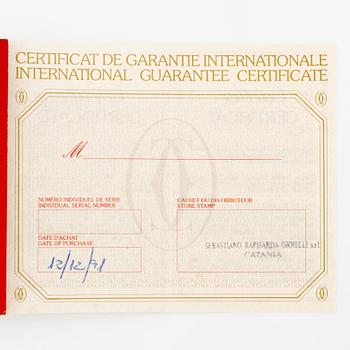 Cartier, Santos Galbée, ca 1991.