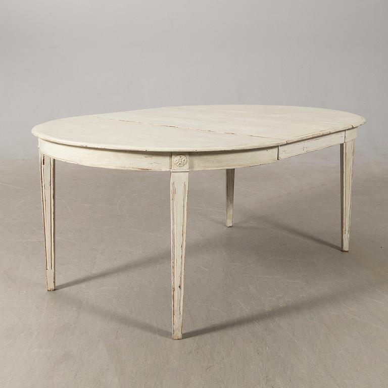 Matbord, Gustaviansk stil, omkring 1900.