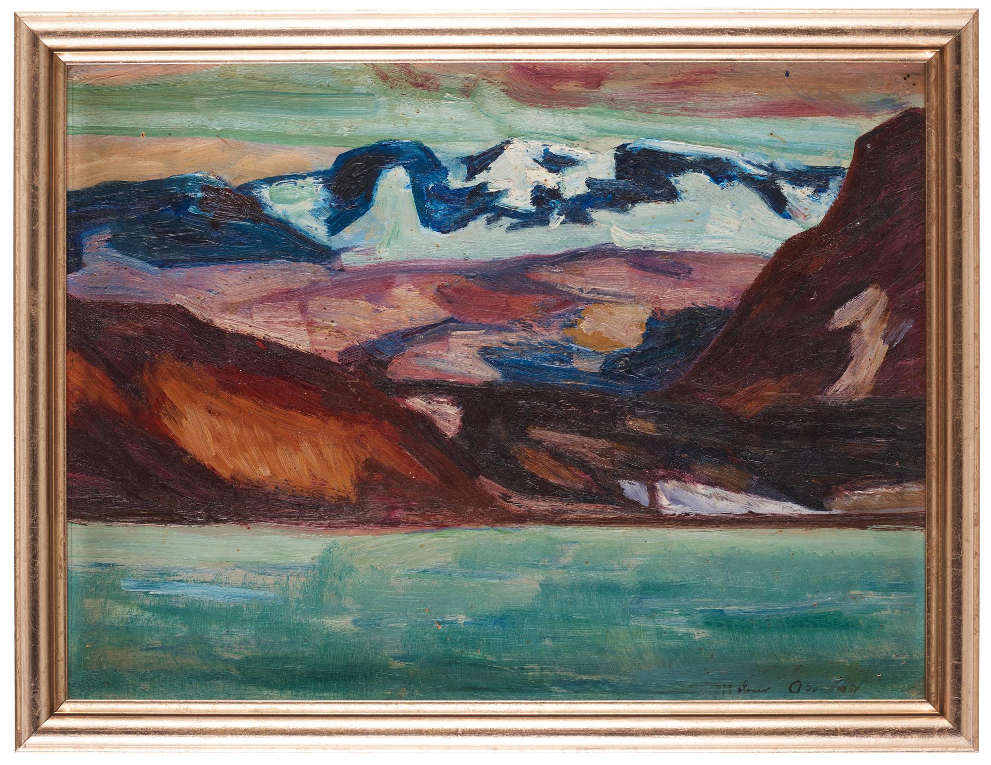 Helmer Osslund, Northern landscape.