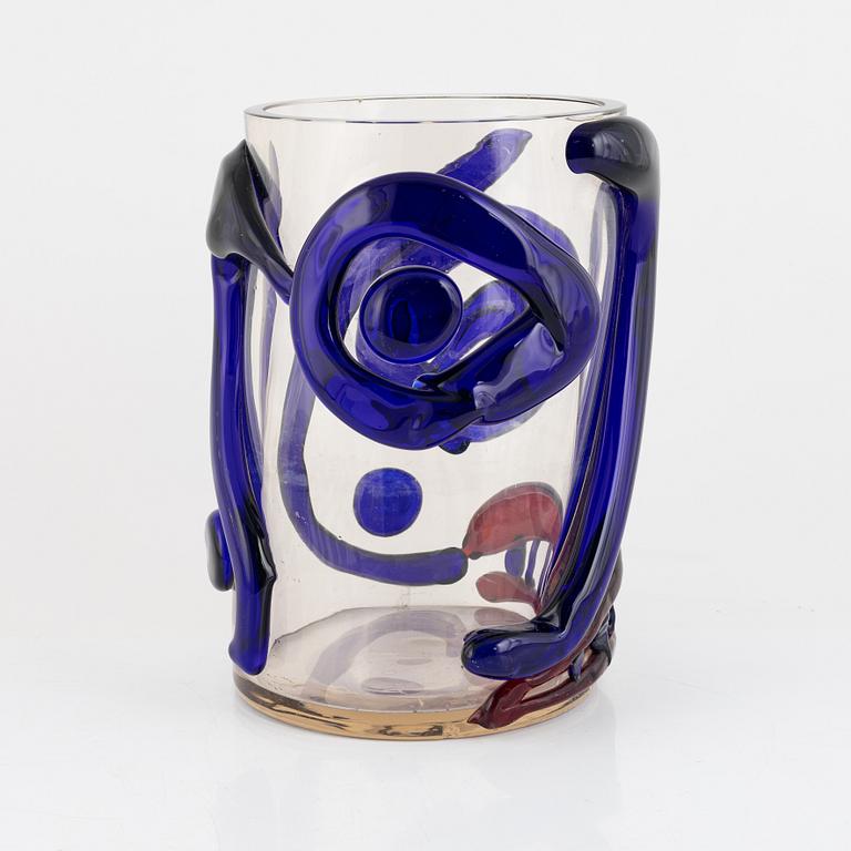 Bengt Lindström, a glass vase, Berengo, Italy.