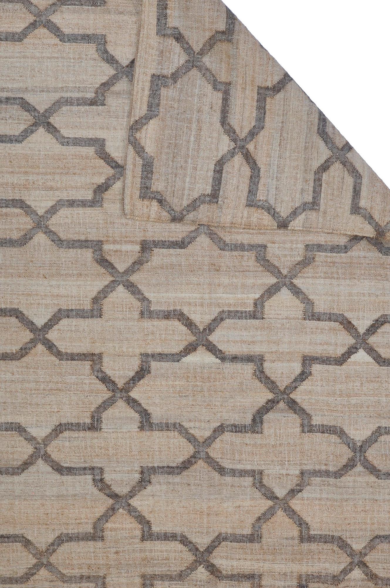 A CARPET, FLAT WEAVE, CA 305 x 199 cm.