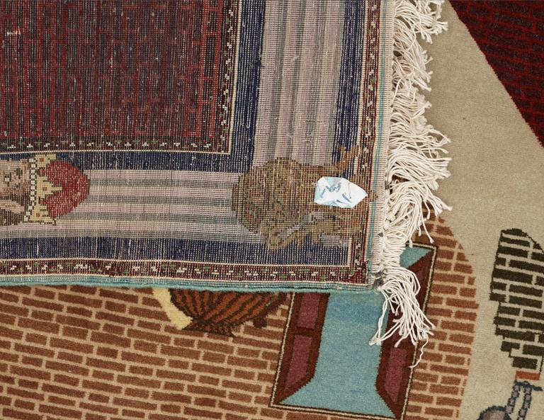 MATTA, orientalisk. Ca 140 x 98.