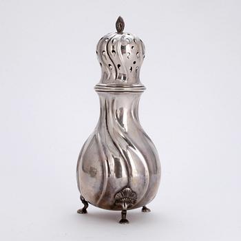 SOCKERRUSKA, silver, Christian F. Heise, Köpenhamn, 1912. Vikt 250 gram.