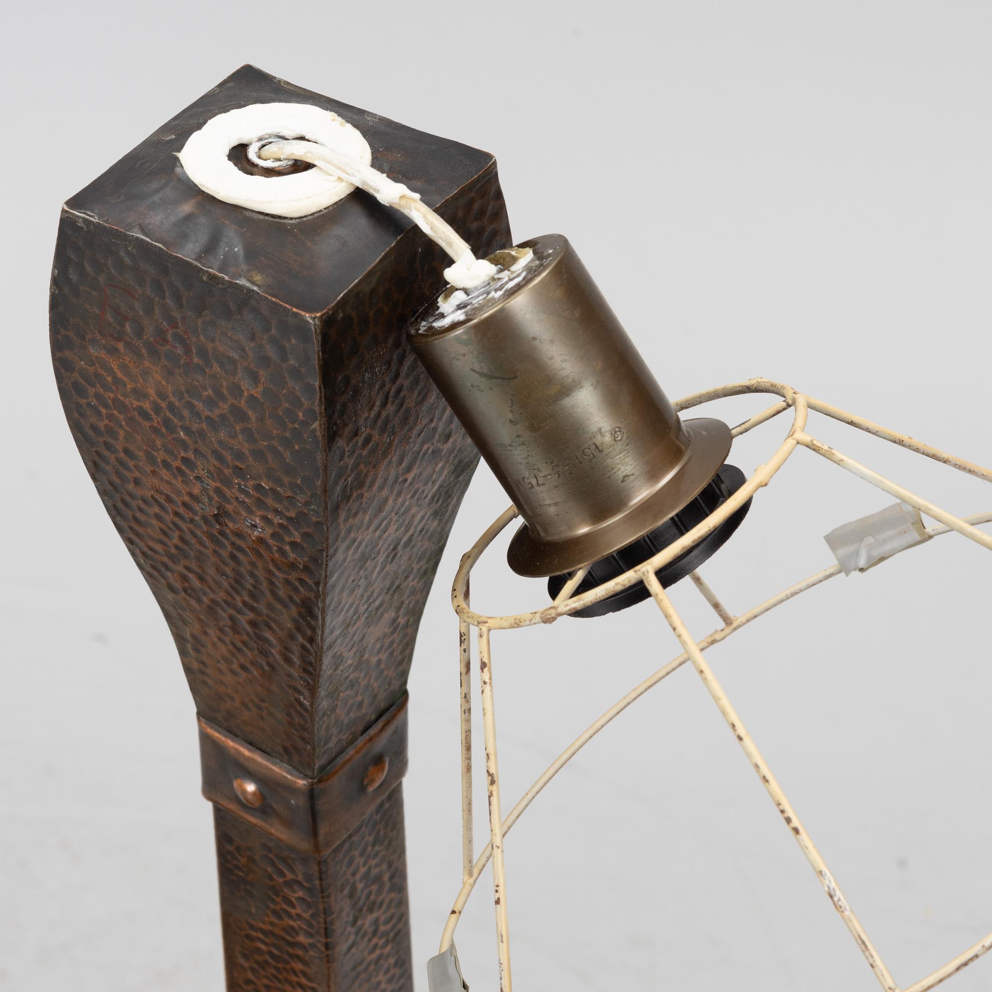 Jugend/Art Nouveau, Floor lamp, early 20th century.