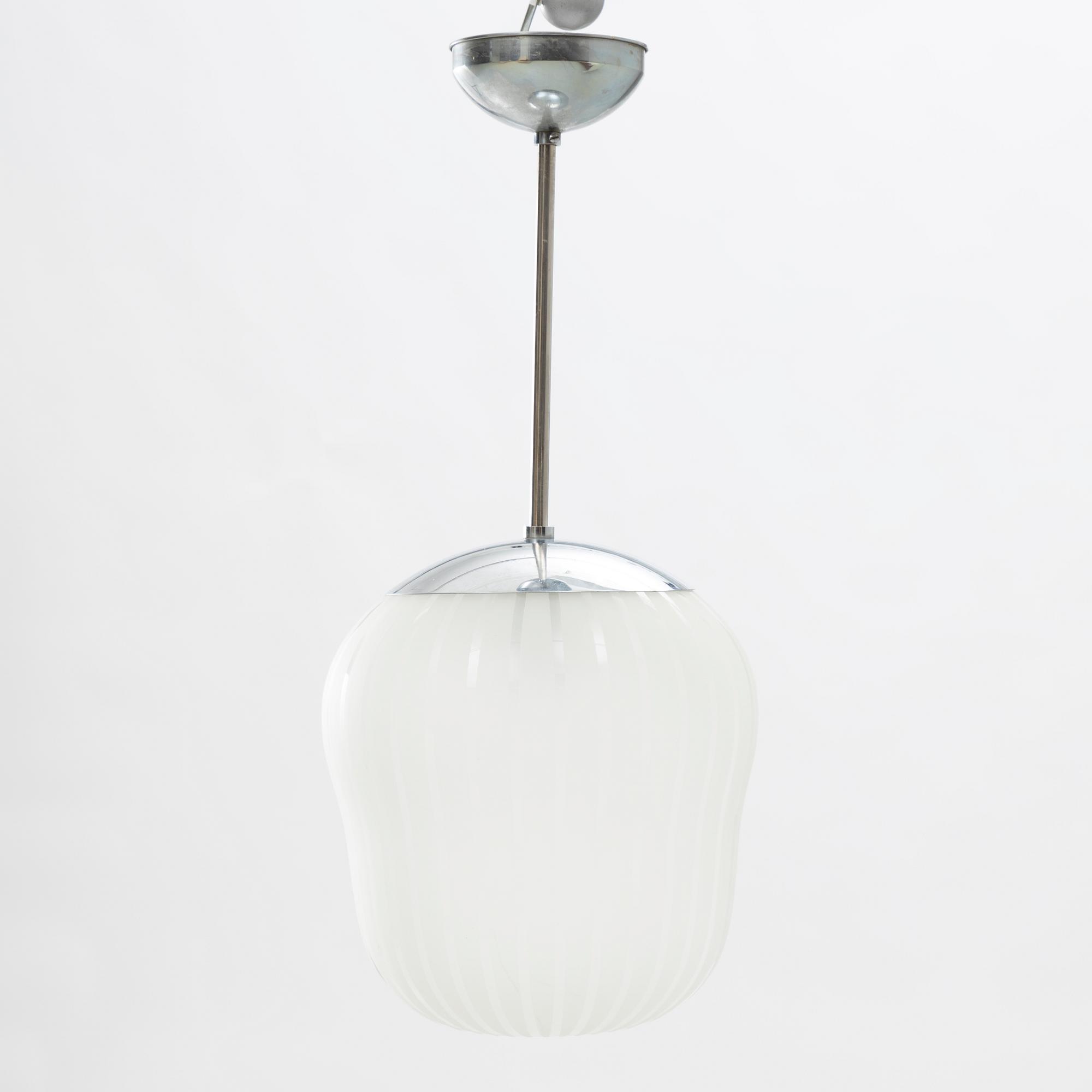 Ceiling lamp, 1930s.