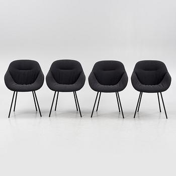Hee Welling & HAY, karmstolar, 4 st, "AAC 127", About a Chair, HAY, Danmark.
