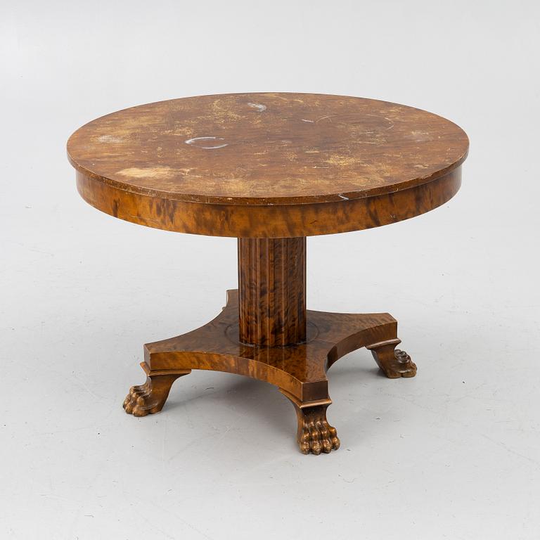 Empire style Salon group, early 20th century, (7 pieces).