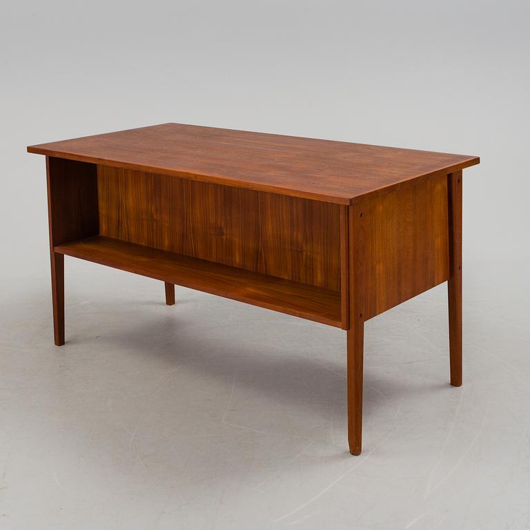 A second half of the 20th century teak writing desk.