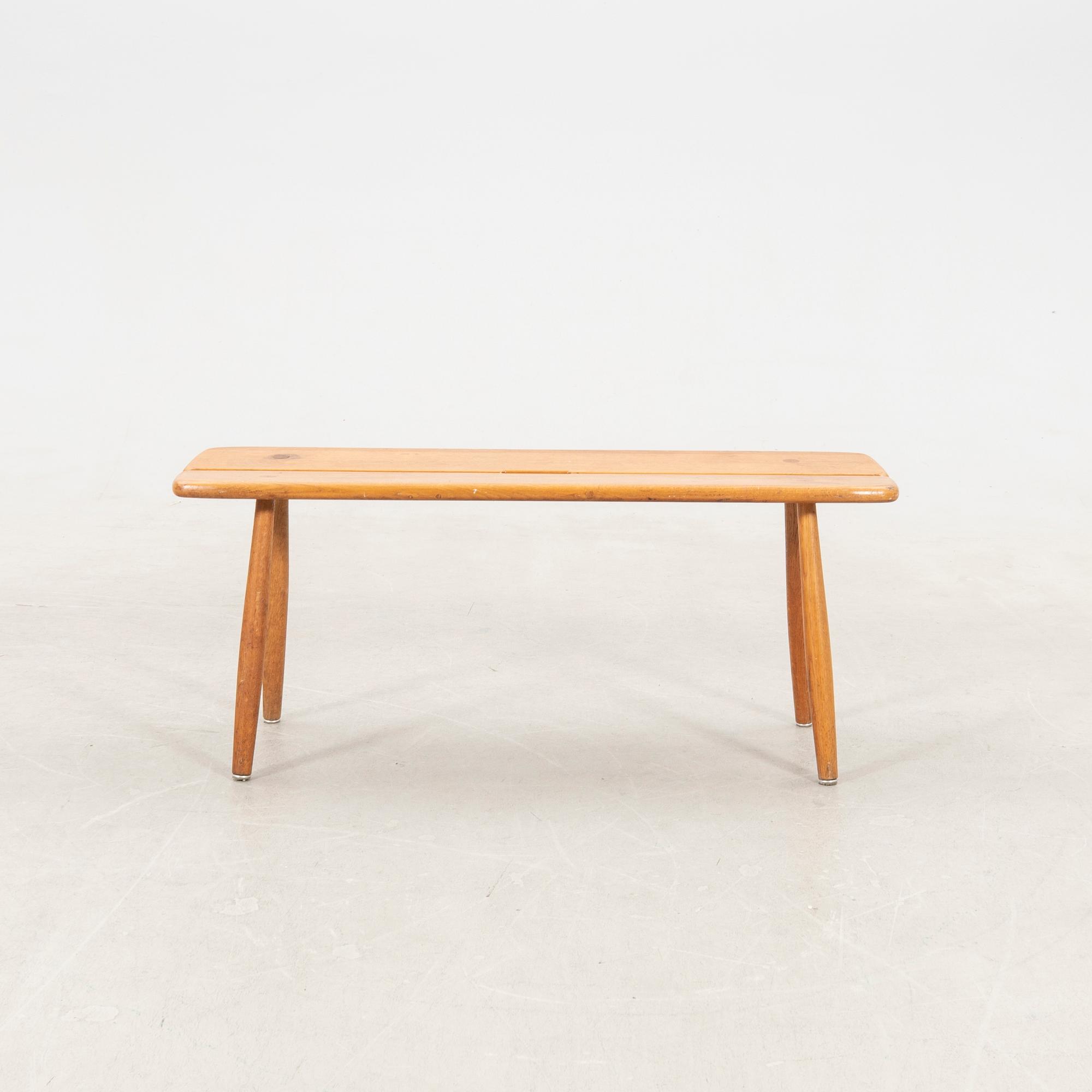 Carl Gustaf Boulogner, bänk för Bröderna Wigells Stolfabrik, 1950-tal,.