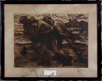 Emile Zoir · ZOIR, EMILE, etsning, sign. 