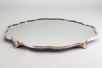 A dinner table plateau, late 19th or early 20th century.