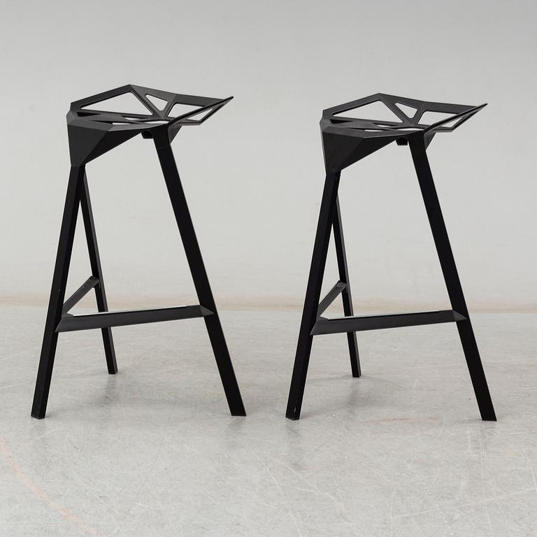 Konstantin Grcic, "Stool one", 2 st, Magis, Italien.