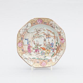 SKÅLFAT, porslin, Qianlong, Kina, 1700-tal.