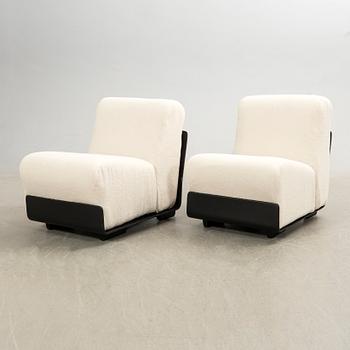 Armchairs, a pair, second half of the 20th century.