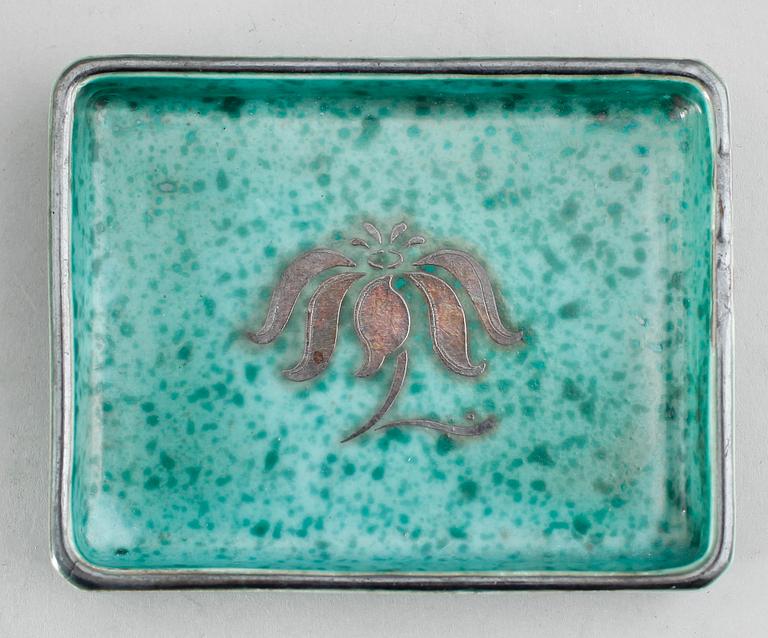 FAT, 2 st, stengods, Argenta, Gustavsberg, 1900-talets mitt.
