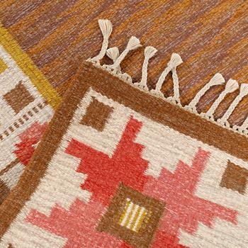 MATTA, rölakan, "Österäng", Stjernmatta, signerad AS, 195 x 140 cm.