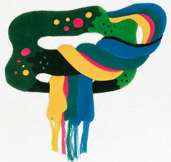 Solvig / Reinhold, a wall textile, 1985.