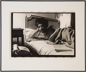Roz Kelly, fotografi signerad och numrerad 1/14.