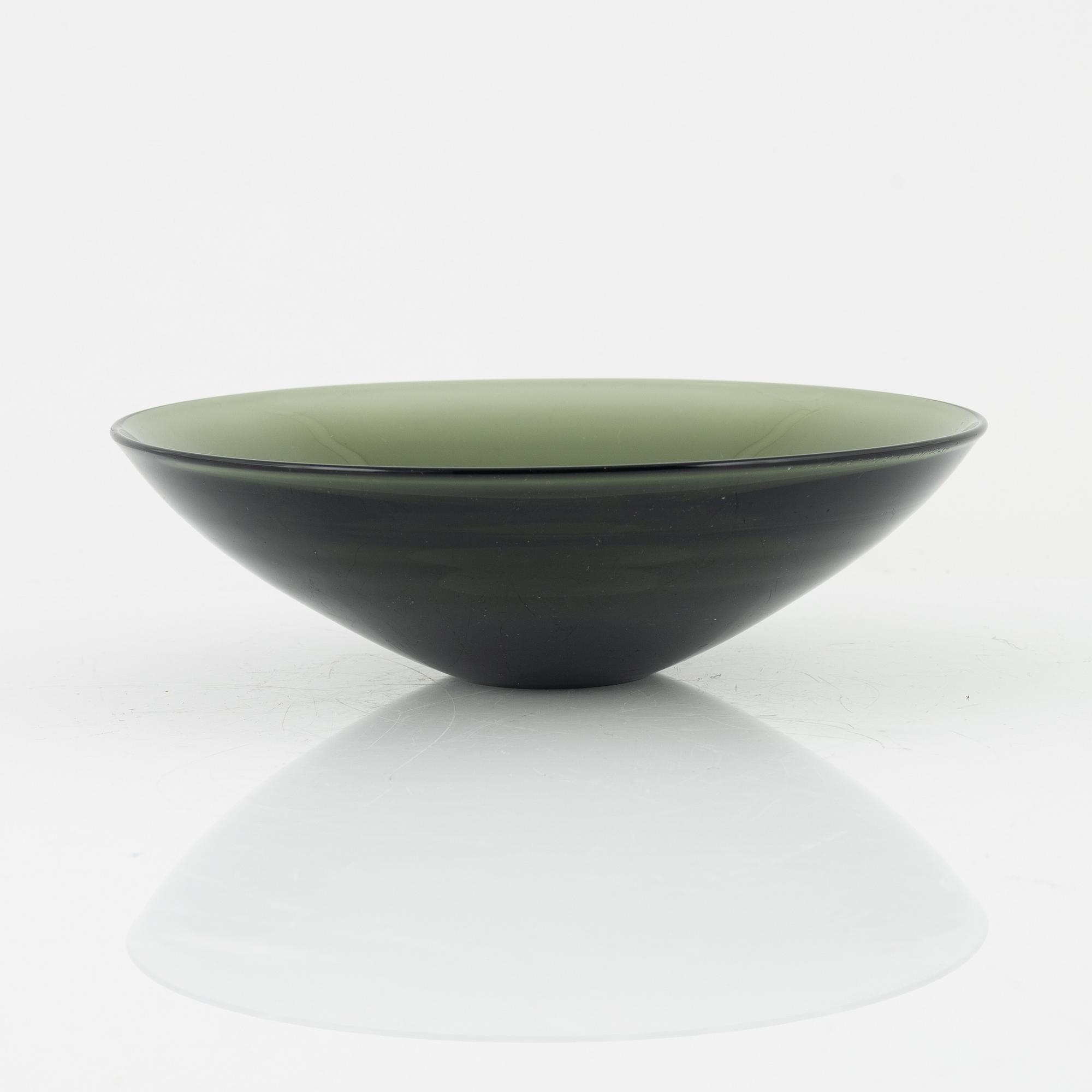 Timo Sarpaneva, a glass bowl, Iittala, 1957, Finland.