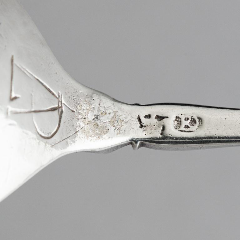 David Richter d.ä., sked, silver, Stockholm (verksam 1630-1677 (1678)). Barock.