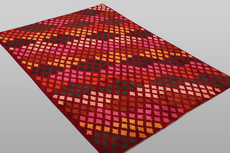 A rug, Afghan, ca 247 x 177 cm.