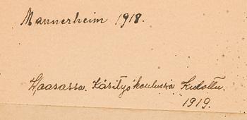 An early 20th century portrait of Mannerheim.