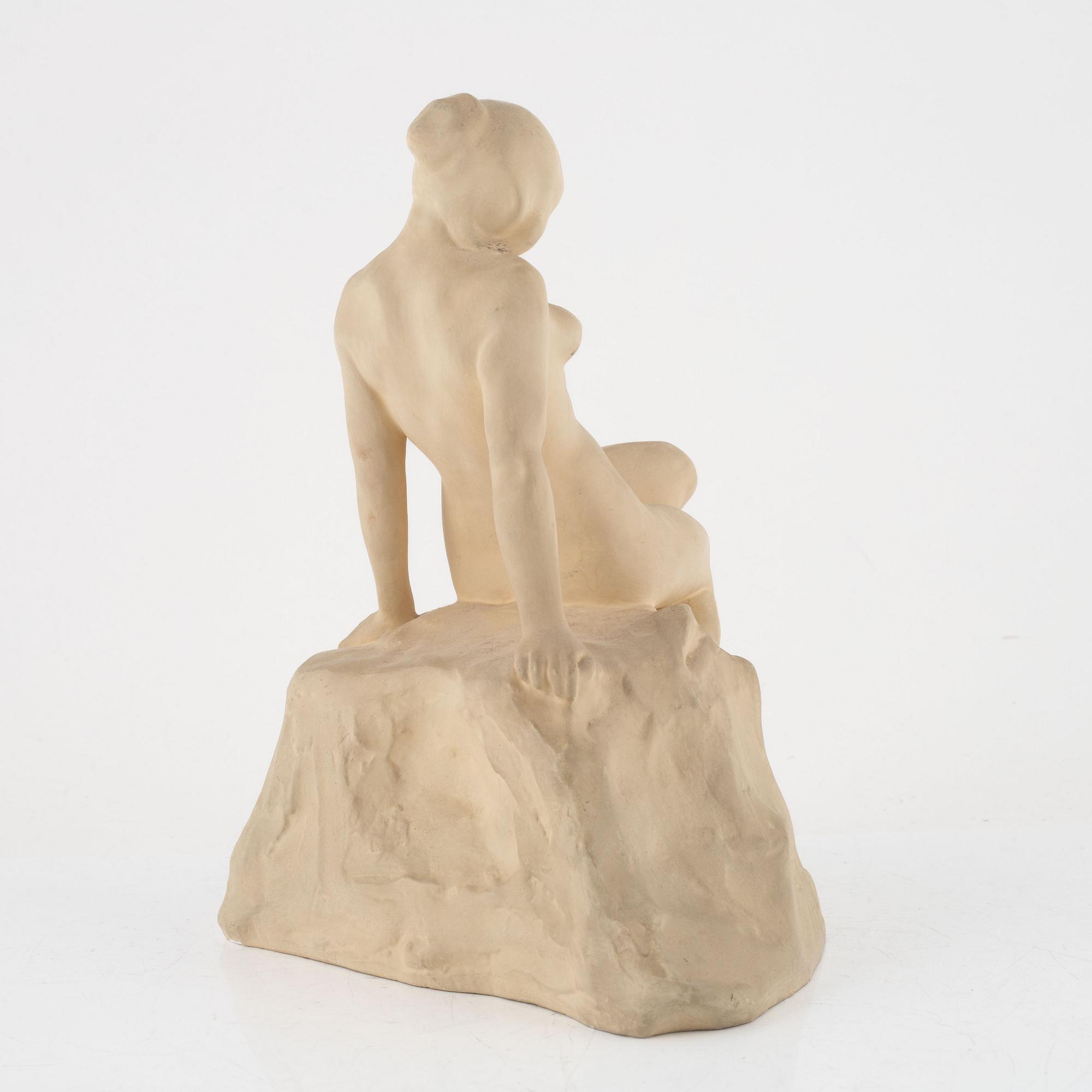 Carl Eldh, "Sittande flicka".