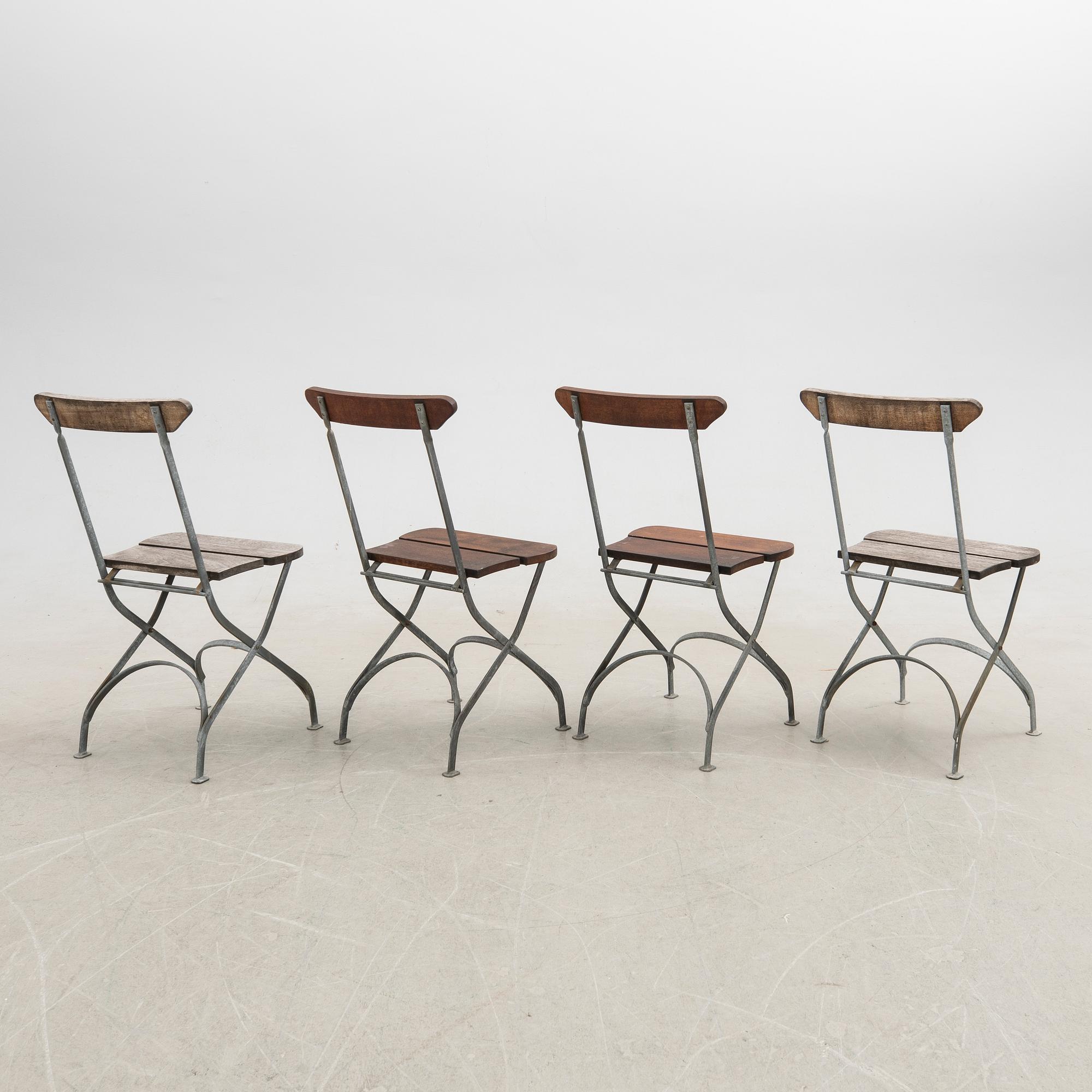 Garden chairs, 4 pcs, Byarums bruk.