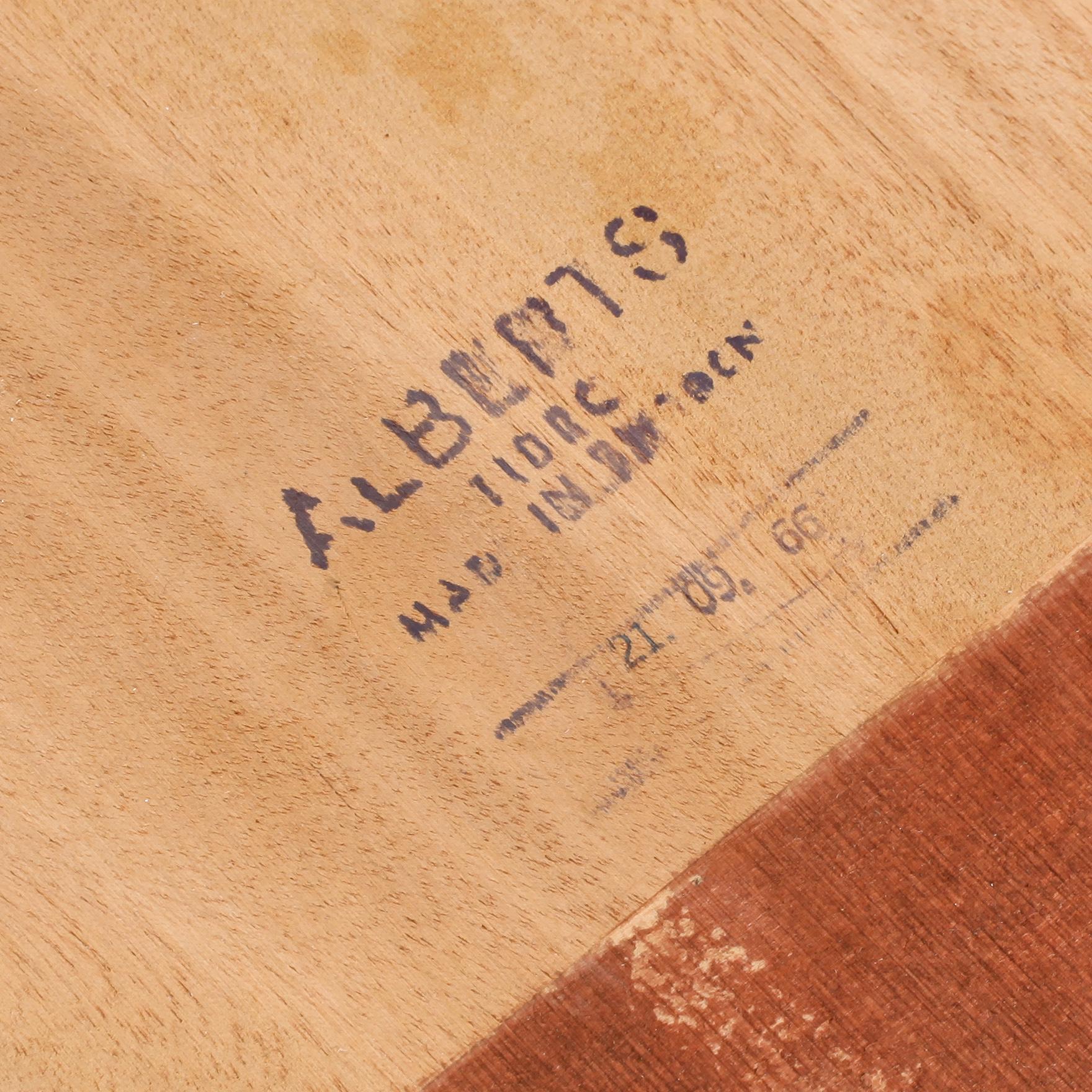 LAMPBORD, ett par, Alberts, Tibro, 1960-tal.