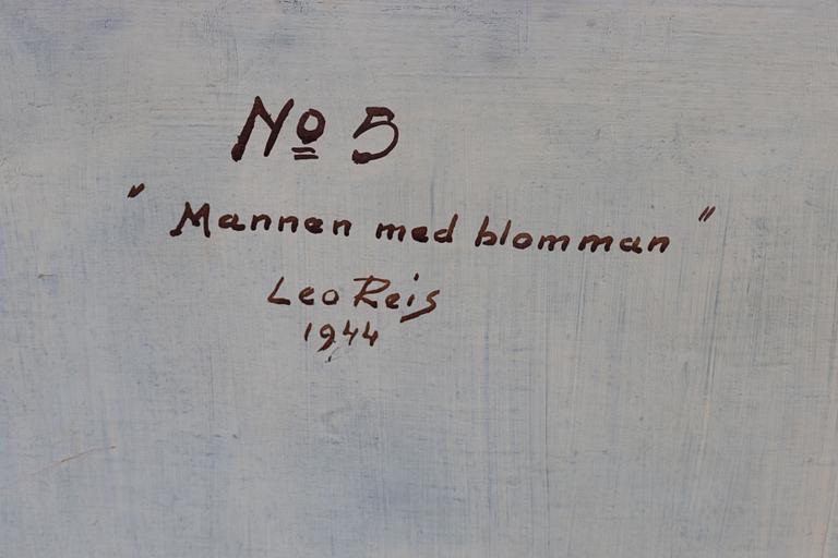 Leo Reis, "Mannen med blomman".