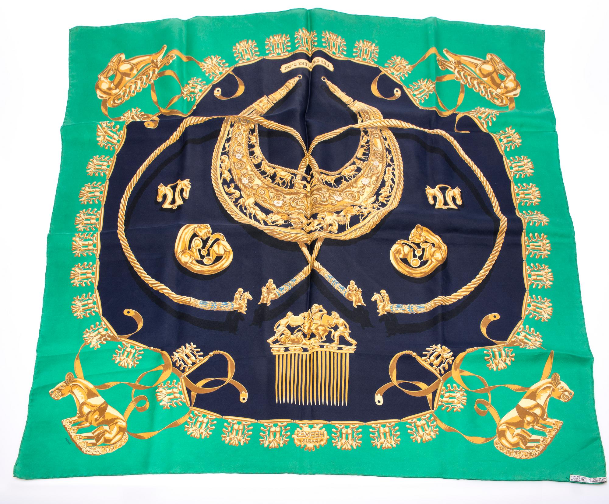 SCARF, "Les Cavaliers d'Or", Hermès.