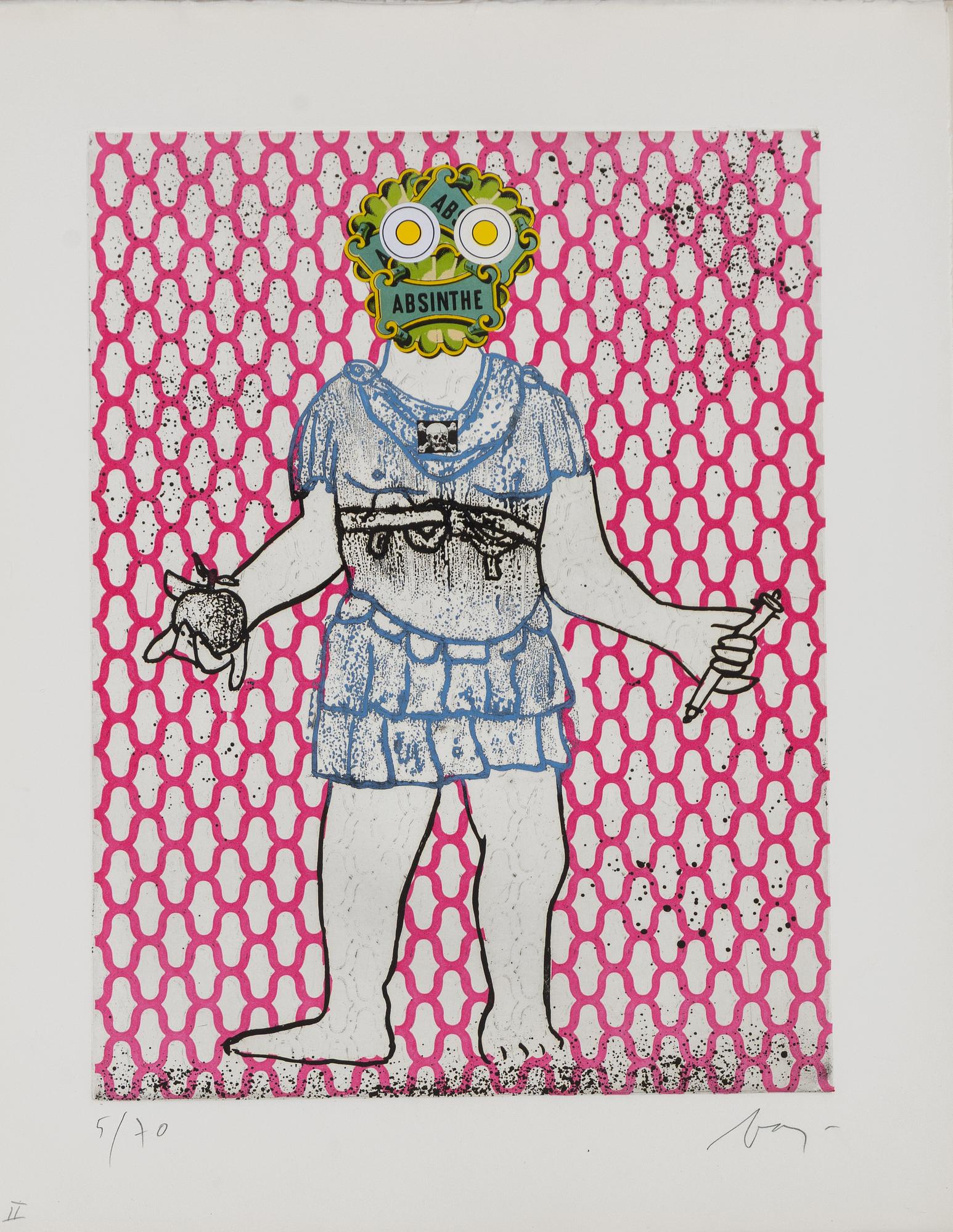 Enrico Baj, "Imperatores Romani".