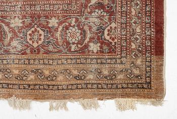 Rug, Tabriz, antique finish, approx. 395 x 275 cm.