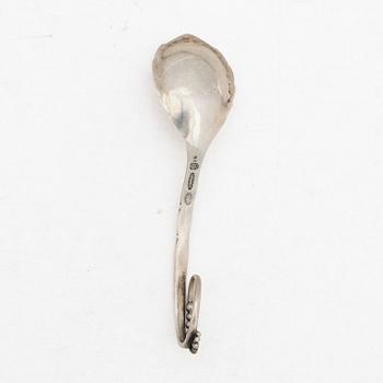 Georg Jensen, a 830/1000 silver serving spoon, Copenhagen, Denmark 1919-1927.