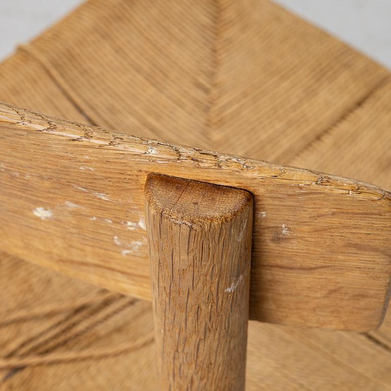 Børge Mogensen, Stolar 4 st, modell J39. Fredericia möbelfabrik, Danmark.