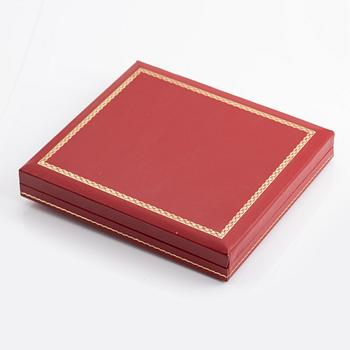 Collier, tvåradigt med odlade pärlor.