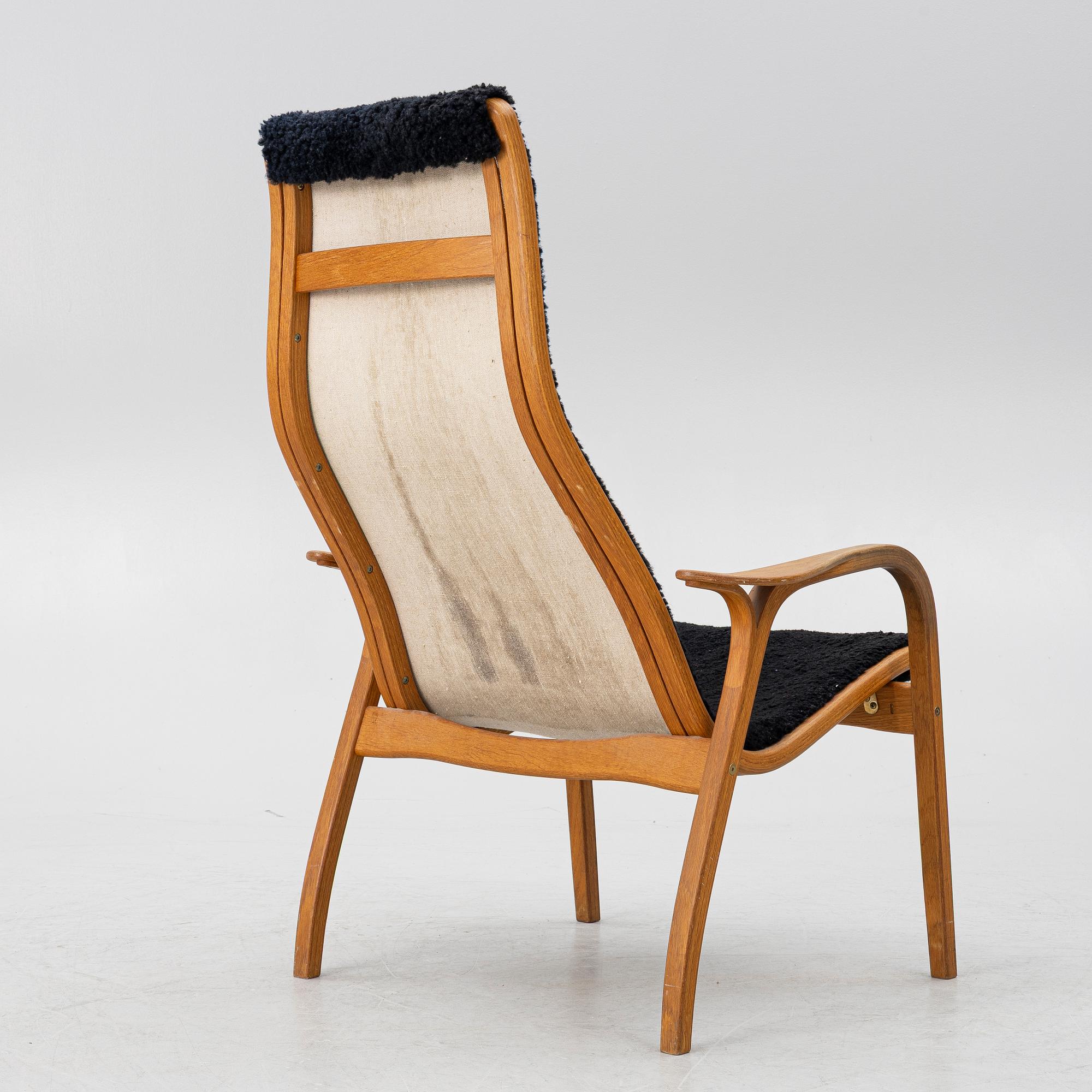 Yngve Ekström, fåtölj, "Lamino”, Swedese.