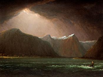 343. Carl Johan Fahlcrantz, Sogne fjord.