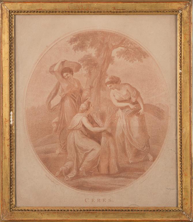 stipple engraving after Angelica Kauffman.