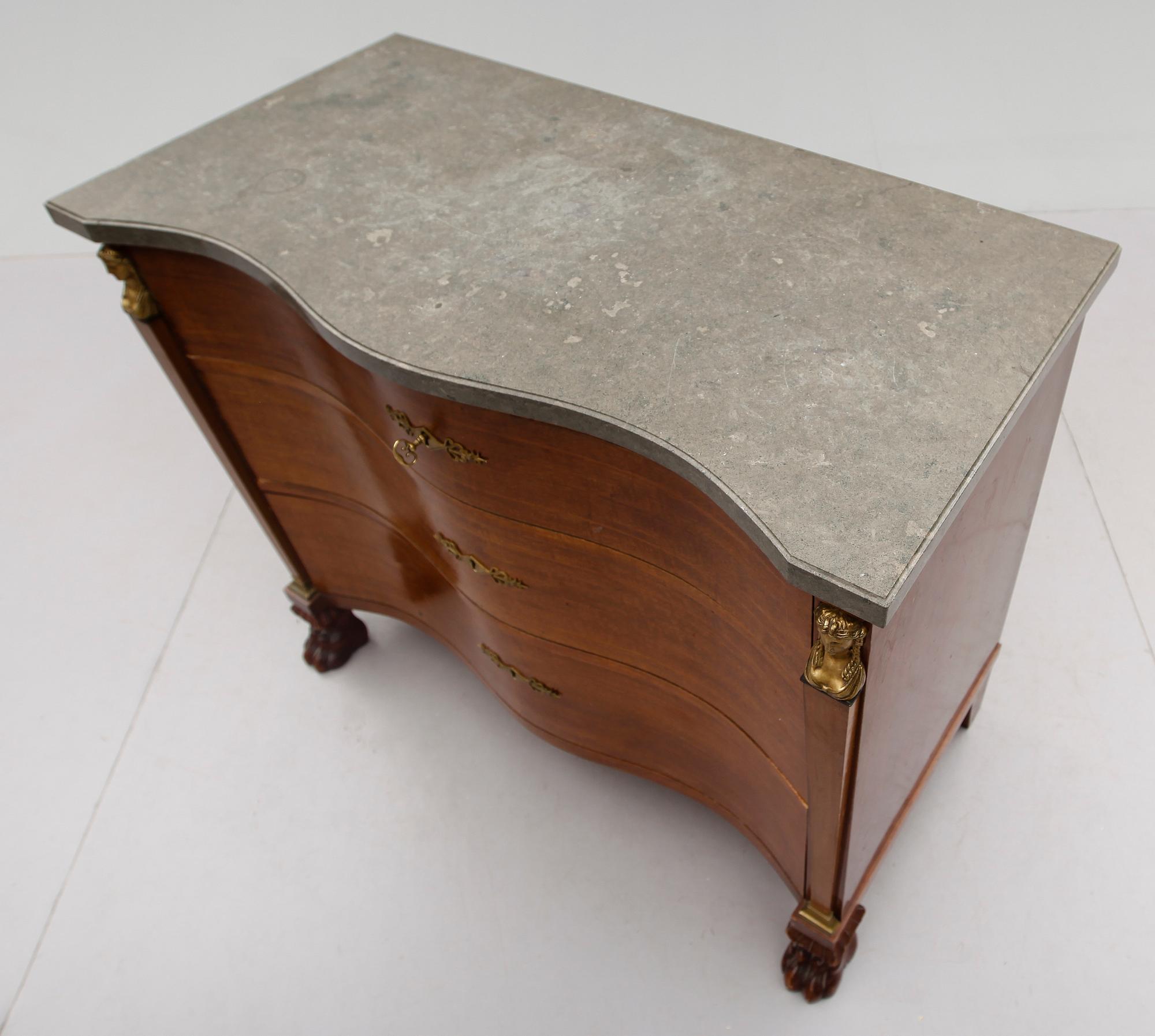 BYRÅ, empirestil, Johan Carlsson, Tullhuset i Stockholm, 1920-/30-tal.