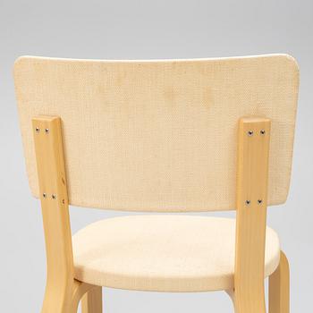 Alvar Aalto, four model 63 chairs, Artek, late 20th century.