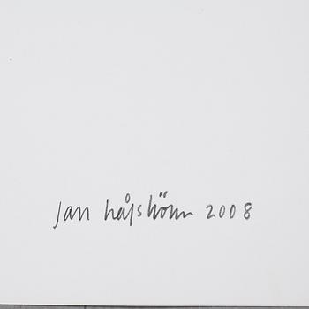 JAN HÅFSTRÖM, a litograph in color, signed, numbered 1/90 and dated 2008.