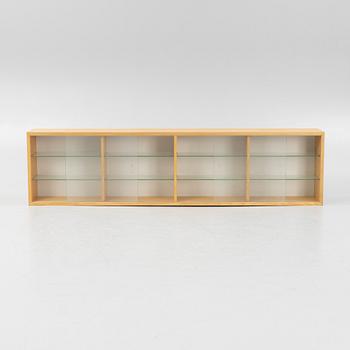 Wall-mounted display cabinet, second half of the 20th century.